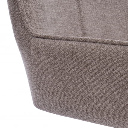 Кресло Murano/Мурано хром велюр/букле (HYP), бежевый_6