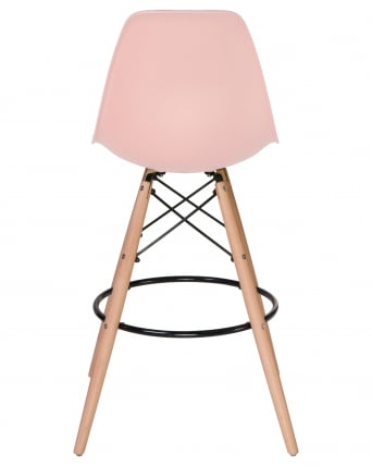 Стул барный ДОБРИН ДСВ БАР Светло-розовый ПК-02 / DOBRIN DSW BAR PK-02_4