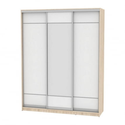 Шкаф-купе Б-230х180х60-1(ДСС-Белый-Д7Д8Д7) / B-230х180х60-1(ДСС-Белый-D7D8D7)_0