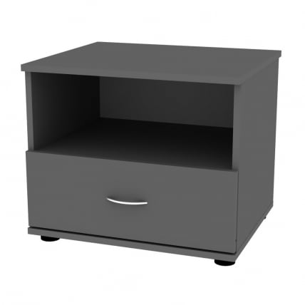 Комод Алиса(K10)458х540х459ручкаскоба96мм(Графит)_0