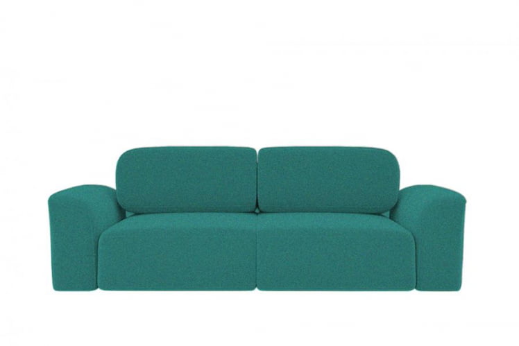 Диван прямой Сольхейм (Berhouse) Цвет фасада: Азур рогожка; Тип: Прямой; Материал фасада: Микророгожка_0