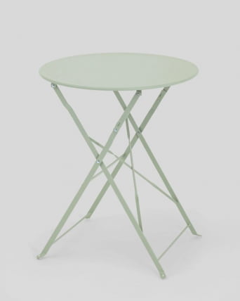 Комплект стола и двух стульев Бистро Светло-зеленый_12