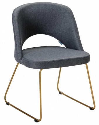 Кресло Ларс темно-серый/Линк золото / Lars_0