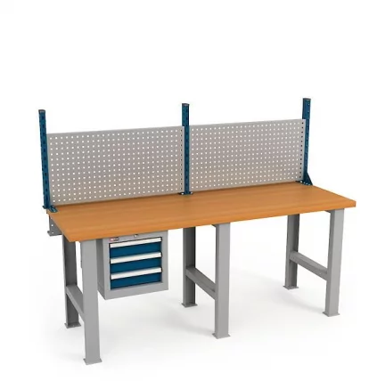 Верстак ВС-200-02 Бук + Экран ВС-200-Э1_0