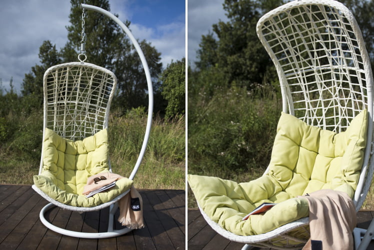 Подвесное кресло Виши 646393 Белое_3