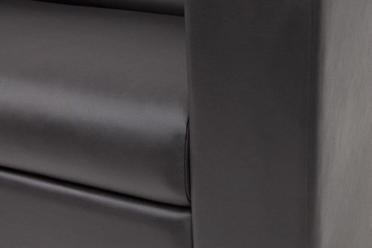 Диван Алекто двухместный Consul Nero (кожа)_4