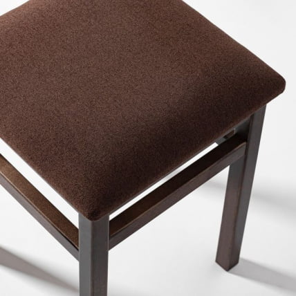 Табурет с мягким сиденьем Ригель 2.0 Latte кашемир Эмаль белая_8