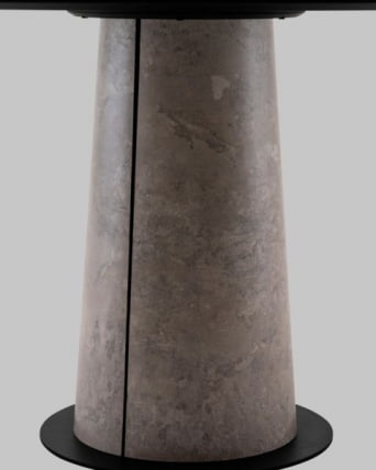 Стол круглый Пулон 120 см столешница HPL бетао_4