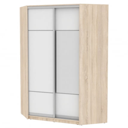 Шкаф-купе ЙА-230х1400-718-1(ДСС-Белый-Д4Д3) / YA-230х1400-718-1(ДСС-Белый-D4D3)_0