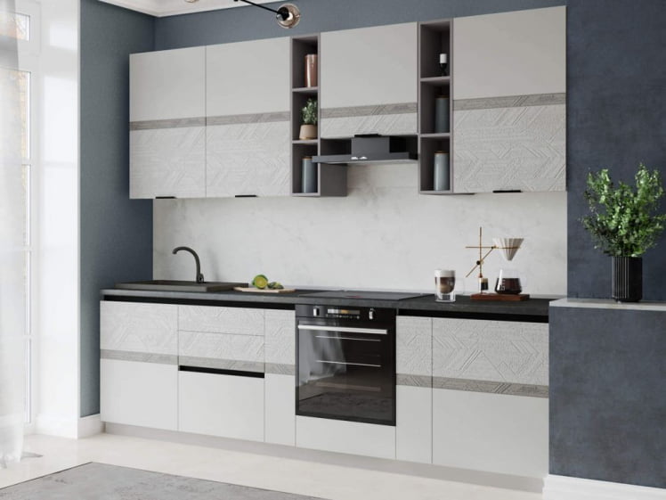 Кухонный гарнитур Бостон 7 (ширина 280 см)_0