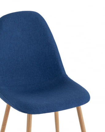 Комплект из четырех стульев Валенсия СН темно-синий 4 шт / SN_4
