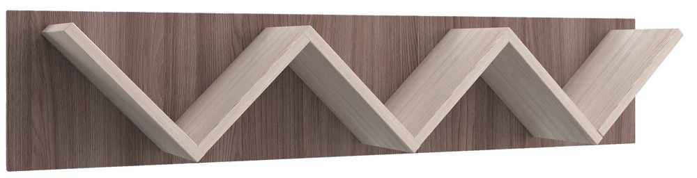 Полка П26 Ясень шимо темный Ясень шимо светлый_0