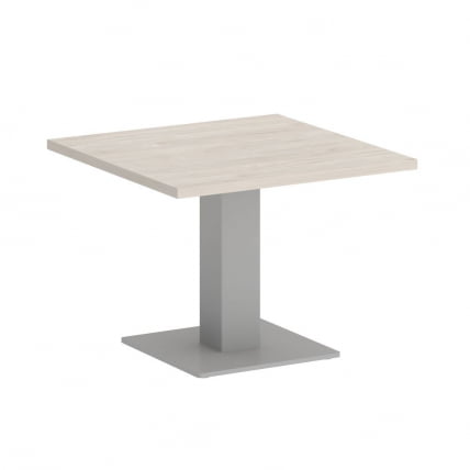 Стол журнальный квадратный HOME OFFICE VR.SP-5-60.2G Денвер Светлый/Серый металл_0