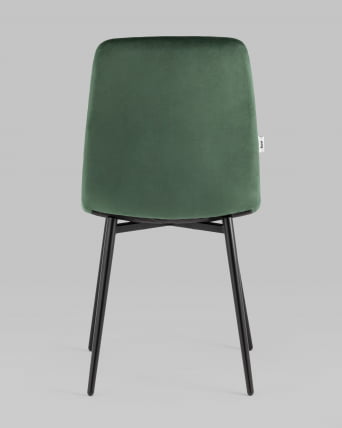 Стул Одди велюр Зеленый_4