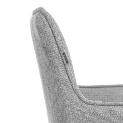 Кресло Murano/Мурано опора 360, велюр/букле (HYP), светло-серый_9
