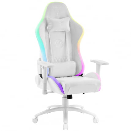 Кресло геймерское Frost RGB White_0