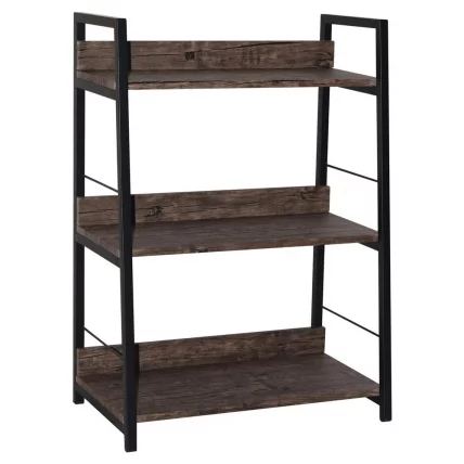 Стеллаж на металлокаркасе BRABIX LOFT SH-002 Мореный дуб_2