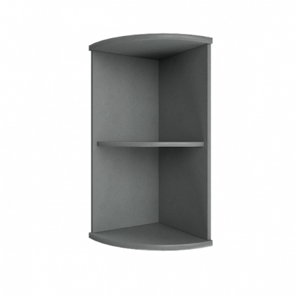 Стеллаж низкий угловой Riva А.УС-3 Серый_0