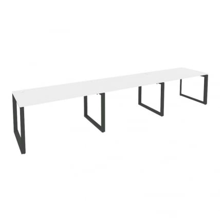 Рабочая станция на О-образном м/к ONIX O.MO-RS-3.3.8 Белый Бриллиант/Антрацит_0