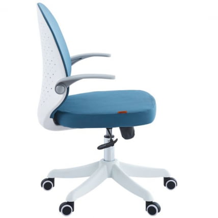 Детское компьютерное кресло CHAIRMAN CH107 ткань голубой_4