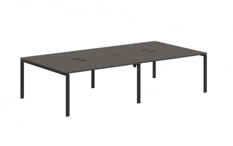 Бенч-система 4-местная EDIS EUWST 3116 Мокко Черный_0