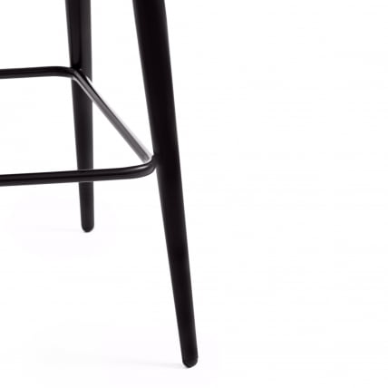 Стул полубарный CHILLY (mod. 7095пб ) ткань/металл, 53x44x94 см, высота до сиденья 66 см, темно-серый barkhat 14/черный_8