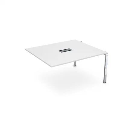 Стол системы БЭНЧ, переговорный, средний GLOSS LINE НСПС-П.926 Белый Премиум_0