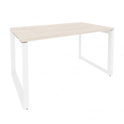 Стол рабочий на О-образном м/к ONIX O.MO-SP-3.8 Денвер Светлый/Белый_0