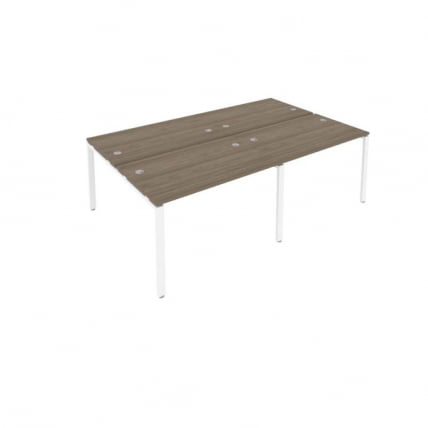 Рабочая станция на 4 раб.места Metal System Б.СМ-4.2 Вяз/Белый_0