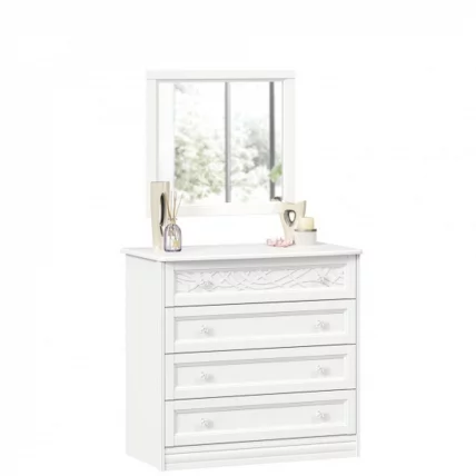 Зеркало навесное Джулия ЛД 695.070.000 Белое_2