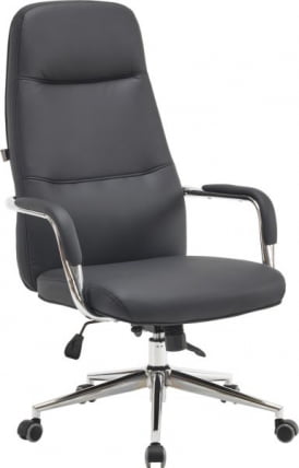 Кресло руководителя Everprof Vesta Экокожа Черный_0