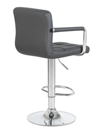 Стул барный ДОБРИН КРУГЕР АРМ (серый) 2 шт / DOBRIN KRUGER ARM_4
