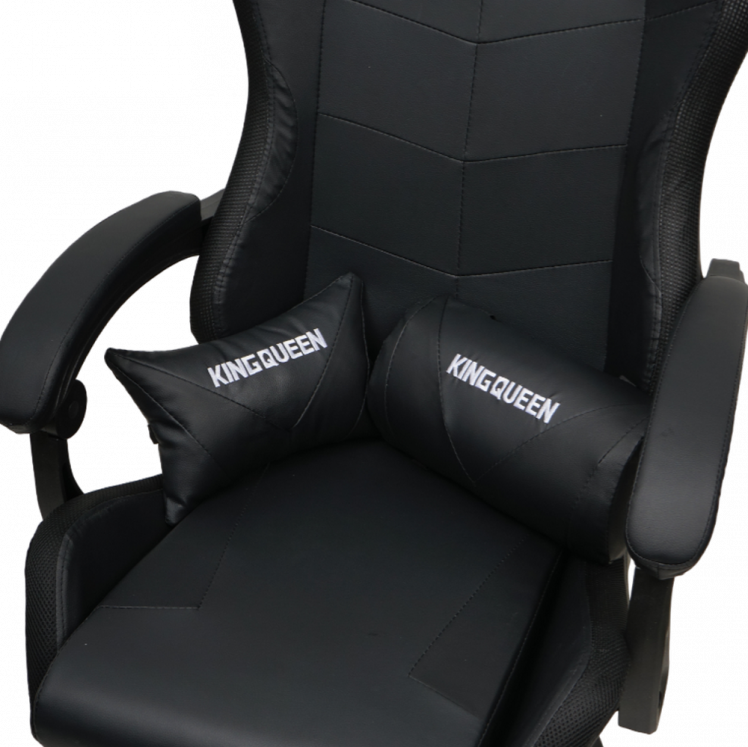Кресло 908 KINGQUEEN цвет черный с массажем и подсветкой 908-black-mass_6