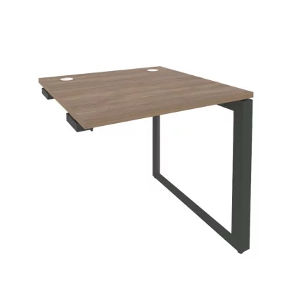 Стол-приставка на О-образном м/к к опорным элементам ONIX O.MO-SPR-0.8 Дуб Аризона/Антрацит_0