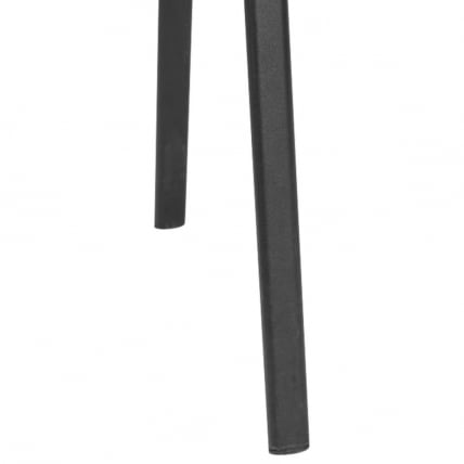 Стул для посетителей ISO черный каркас кожзам Черный_3