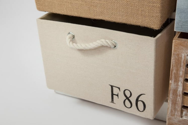 Тумба с 6 ящиками Secret De Maison MARITIME 6 ( mod. HX16-006NS ) butter white/navy design_3