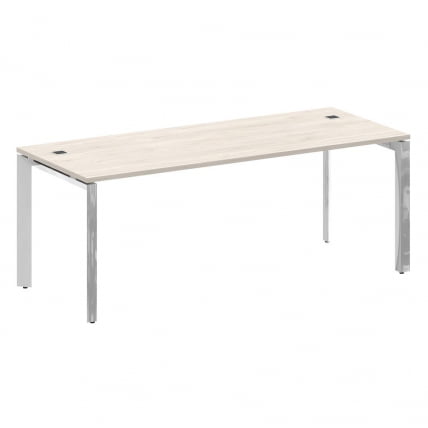 Стол рабочий руководителя на П-образном м/к ONIX DIRECT LUX M-O.MP-SRR-6.8 Денвер светлый_0