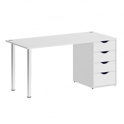 Стол письменный HOME OFFICE VR.SP-3-158.4 Белый Бриллиант_0