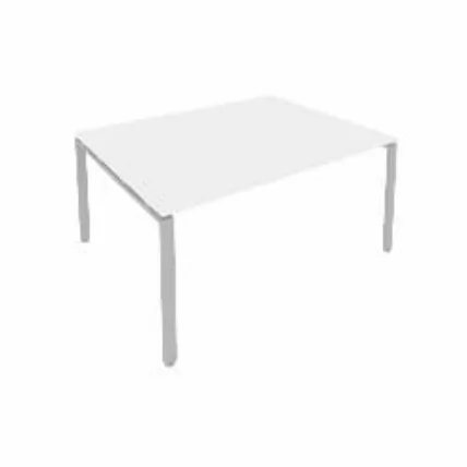 Переговорный стол (1 столешница) Metal System Б.ПРГ-1.4 Белый/Серый_0