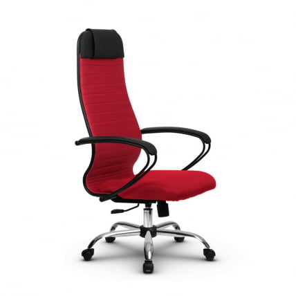 Офисное кресло МЕТТА Комплект 21, Основание 17833 Красный Red_1