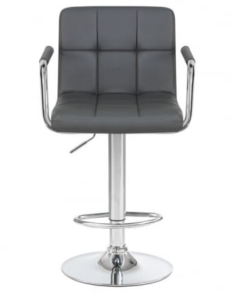 Стул барный ДОБРИН КРУГЕР АРМ (серый) 2 шт / DOBRIN KRUGER ARM_6