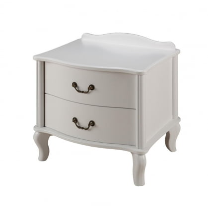 Тумба прикроватная Джульетта (2 ящика) Дуб Молочный_0