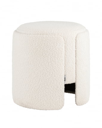 Пуф Taks букле (белый)_0