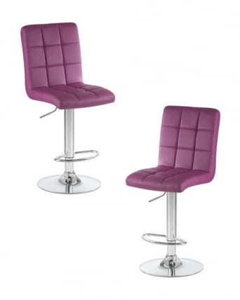 Стул барный ДОБРИН КРУГЕР (фиолетовый) 2 шт / DOBRIN KRUGER_0