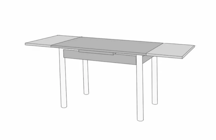 Стол обеденный Барин №4-2 Венге Мали_2