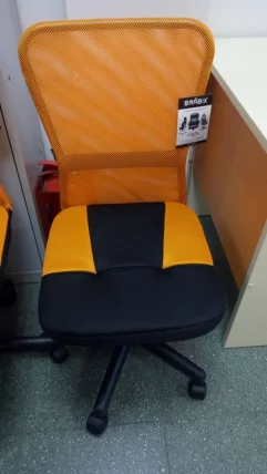 Кресло компактное BRABIX Smart MG-313 Черный-оранжевый_12