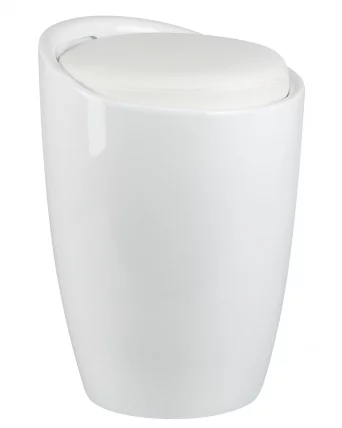 Табурет с местом для хранения LM-1100 Белый_1