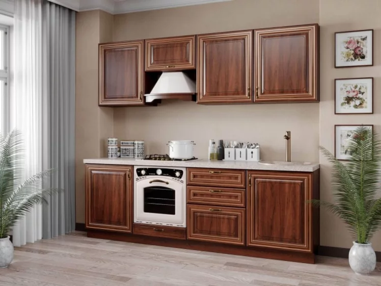 Тумба кухонная 600 для встраиваемой техники Кантри ЛД 235.104.000 Ноче Таволато_3