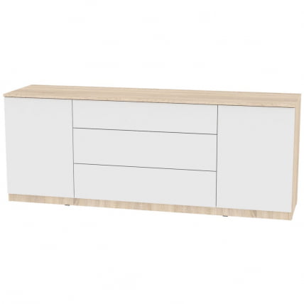 Комод K-70x180x45-1-PO(ДСС-Белый)_0