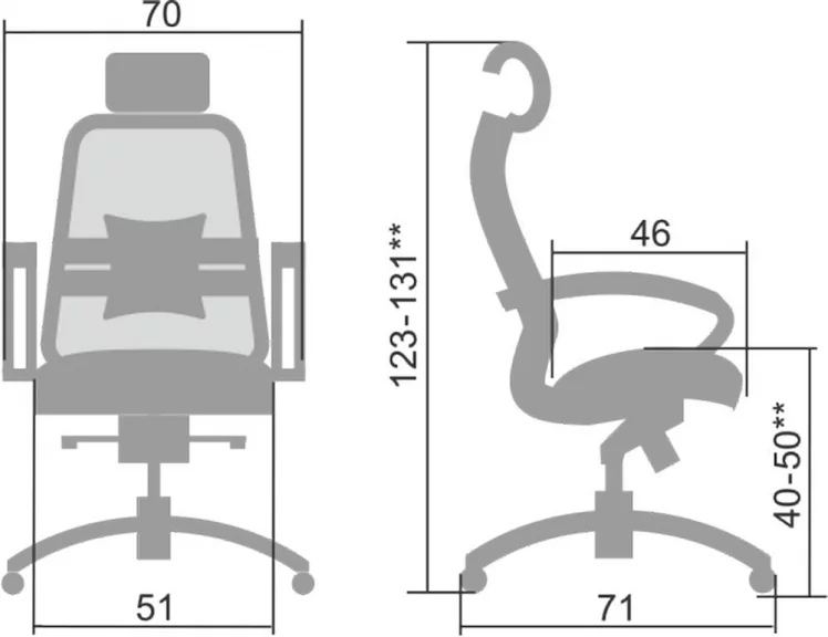 Кресло руководителя Samurai SL-2.04 Темно-коричневый_4